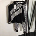 Fashion new knitted sweater two piece set PD01070716