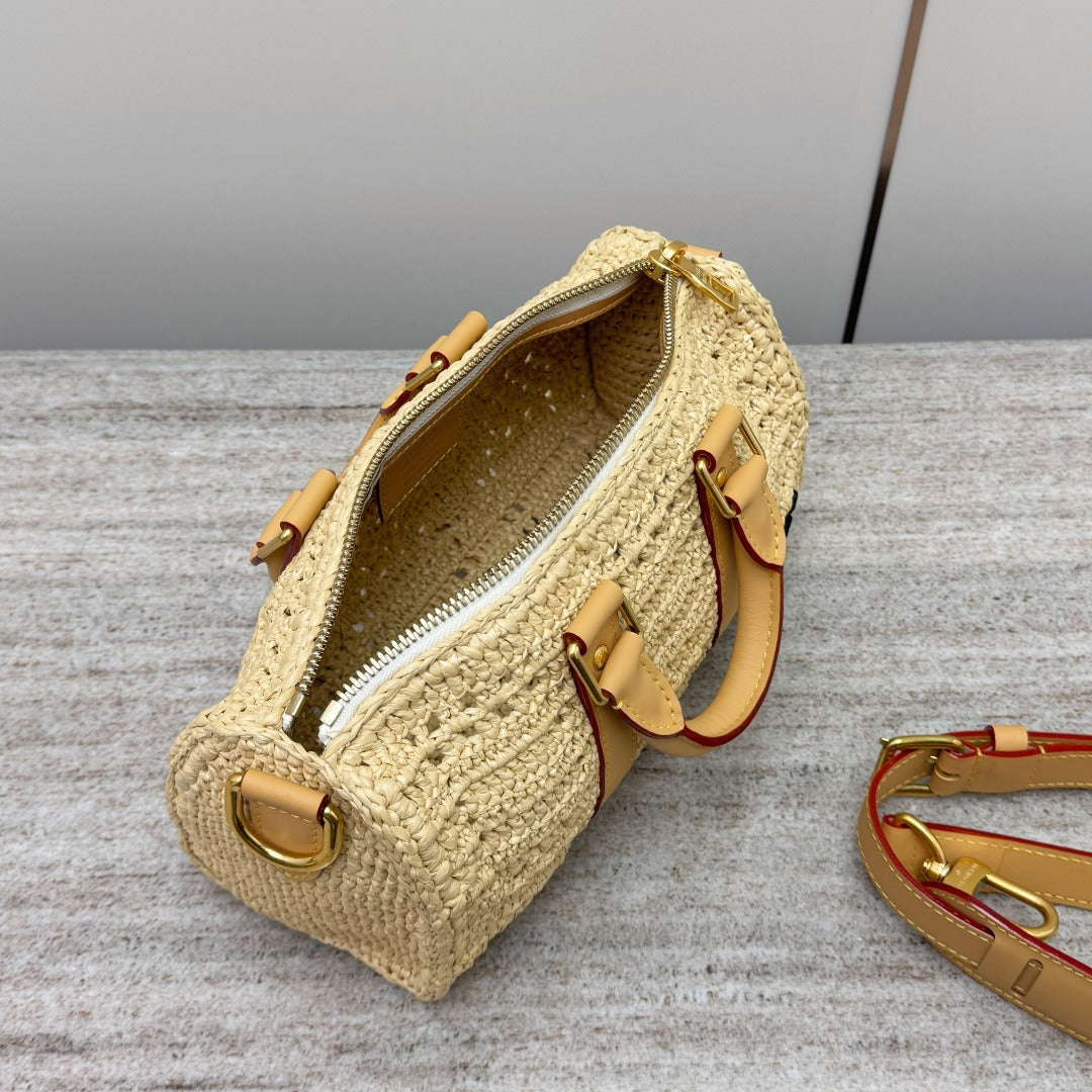L25ss top fashion woven handbag 0725031318
