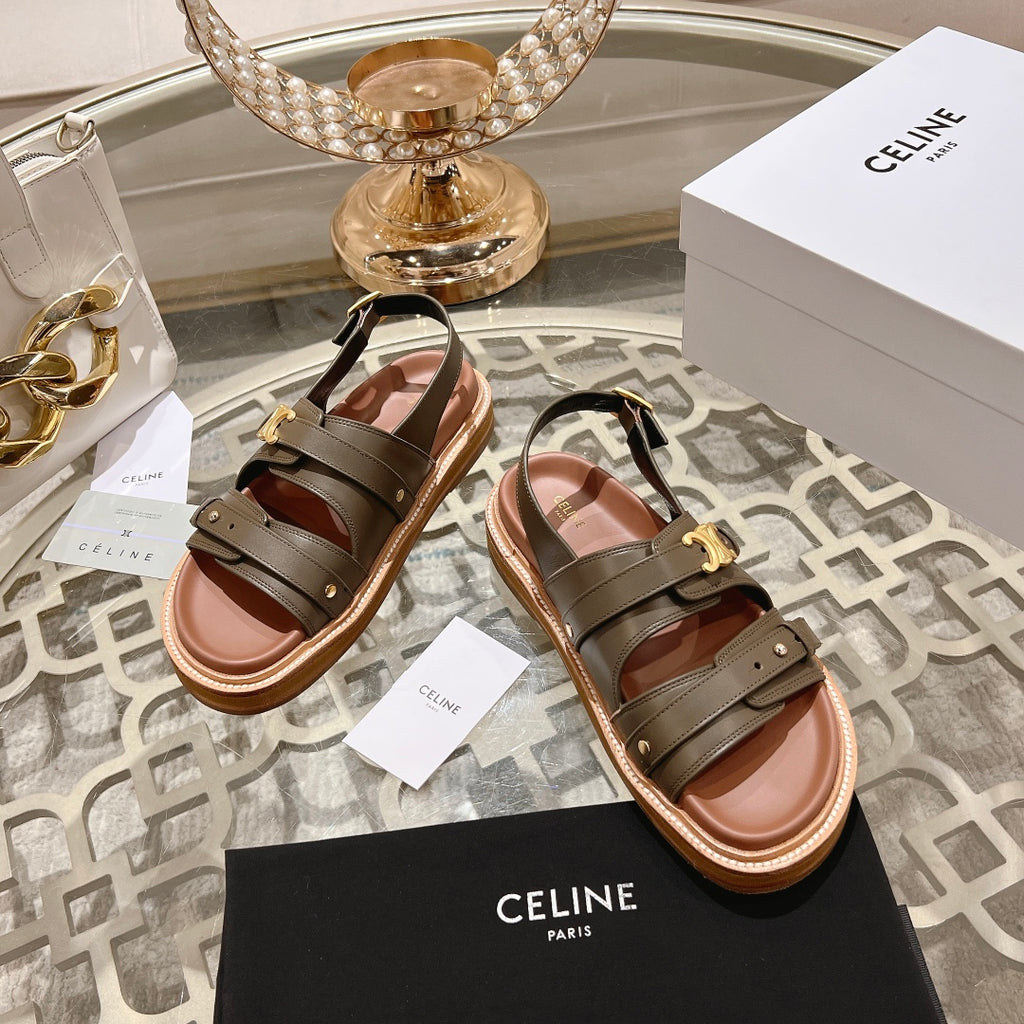 CLN Fashion Leather Roman Sandals 0725041402
