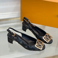 New square buckle single shoe sandals XC7040502