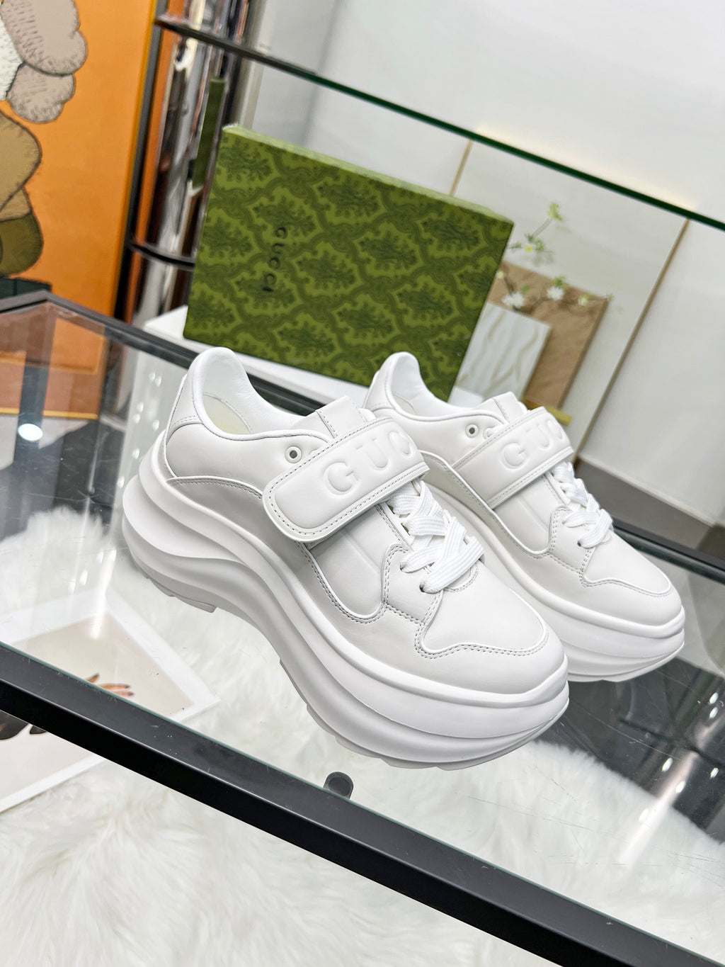 G fashion new thick-soled printed sports shoes 0724083001
