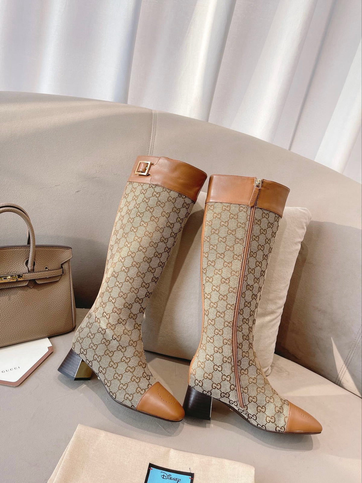 Fashion hollow  hollow carved print high-heeled boots 0724102315