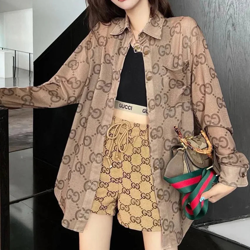 New fashionable printed casual shirt 1024080121