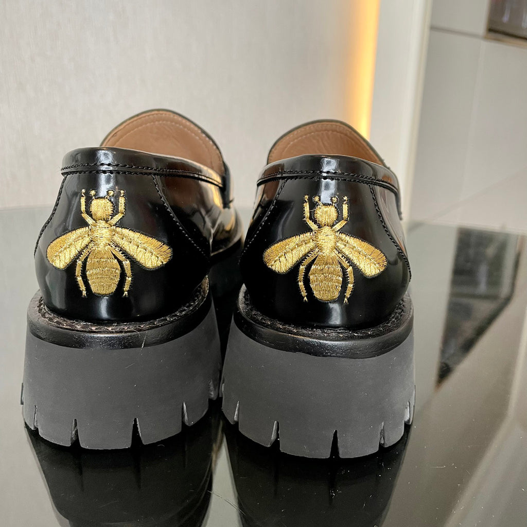 thick-soled loafers 03011
