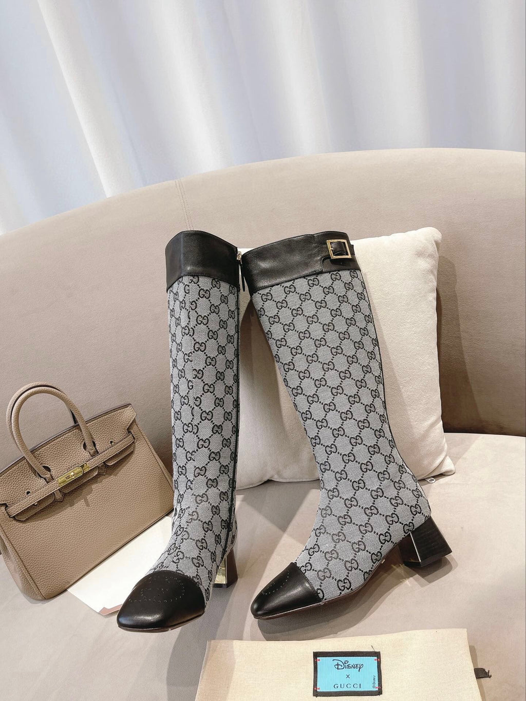 Fashion hollow  hollow carved print high-heeled boots 0724102315