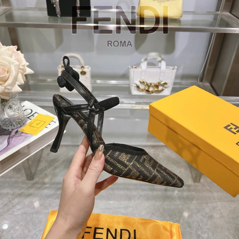 New Fashion Versatile Casual High Heel Sandals 1024031915