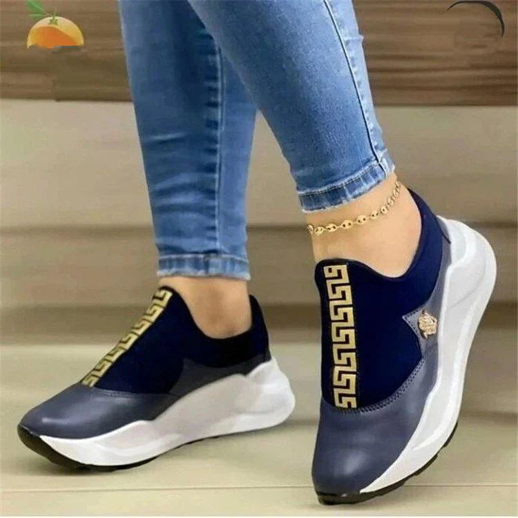New Round Head Sneaker Women's Casual Shoes 1024061708