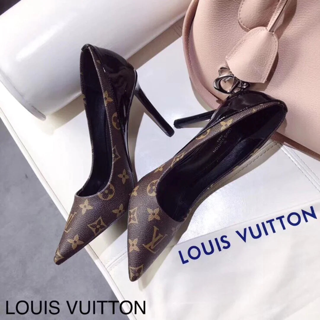 New fashionable and versatile presbyopia 7.5cm high heels 1024022118