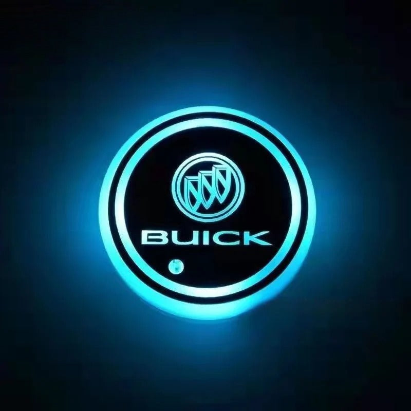 2PCS LED Car Coasters