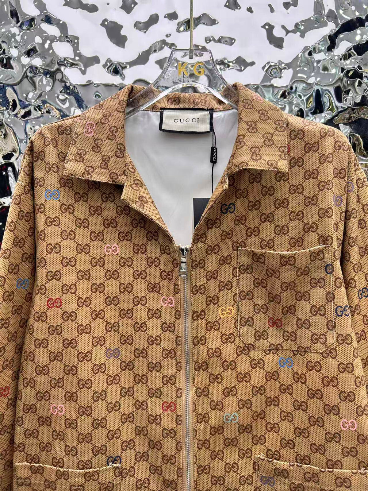 Fashion Women's printed shirt jacket 0725103003