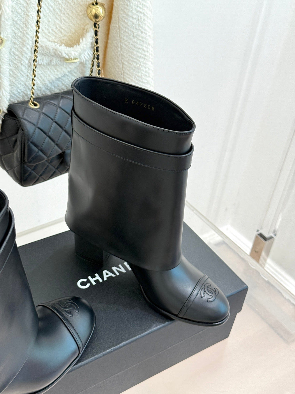 New Fashion Hanfmade Leather women's 5cm high-heeled bootsXC052026092801