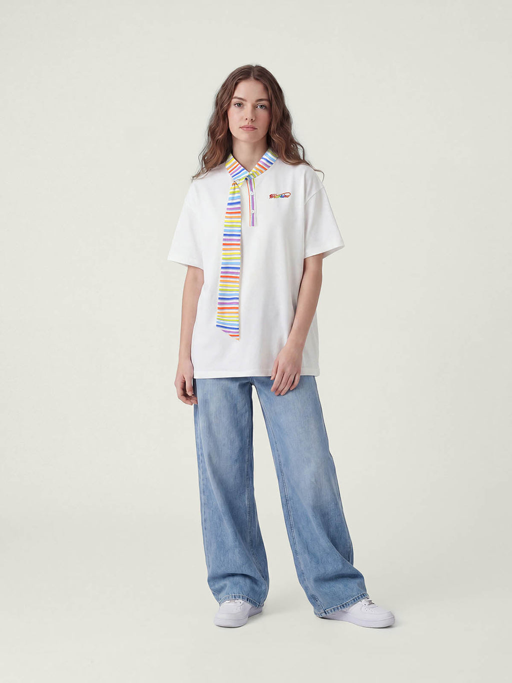 Pride Month Parade Picnic Statement Scarf Collar Tee for Adults