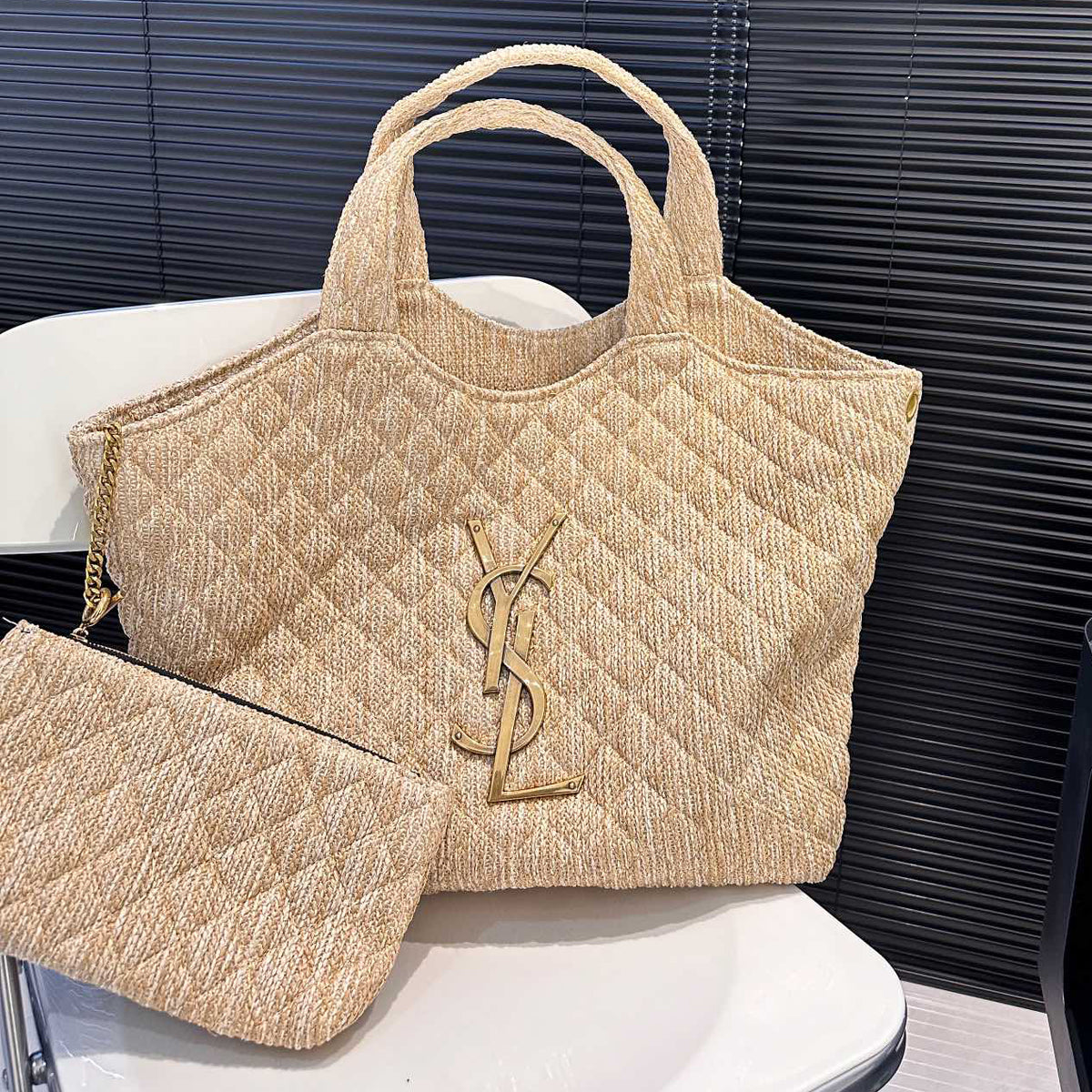summer fashion woven tote bag 0724041114