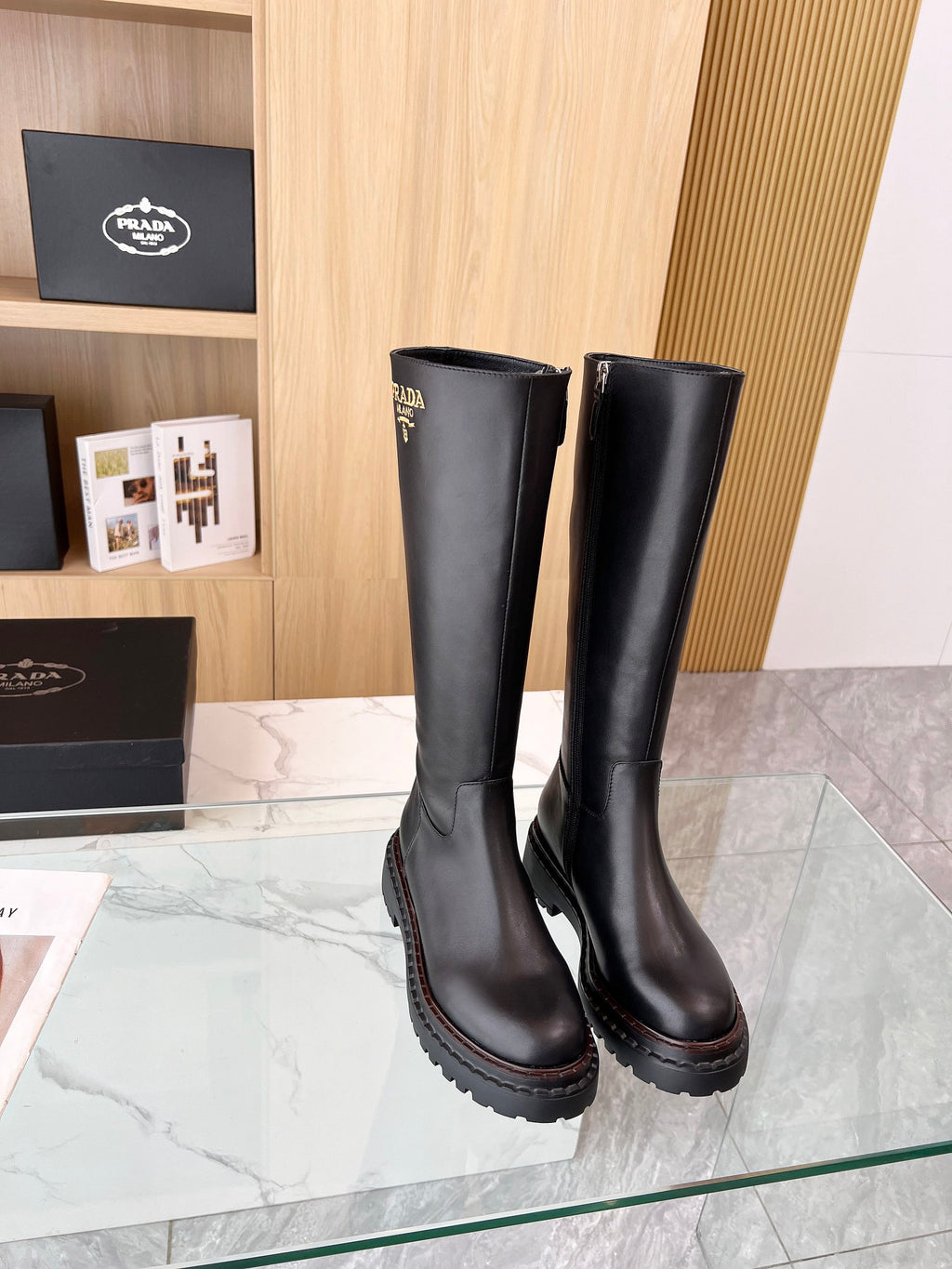 P classic catwalk style boots 0724111303