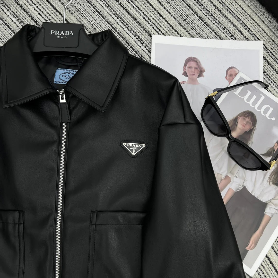 New fashion casual leather jacket 1024102123