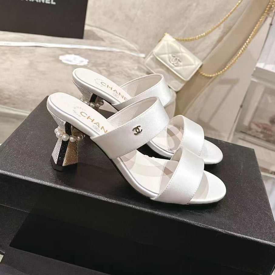 Mary Jane exquisite pearl hot diamond combination high heels 1824061802
