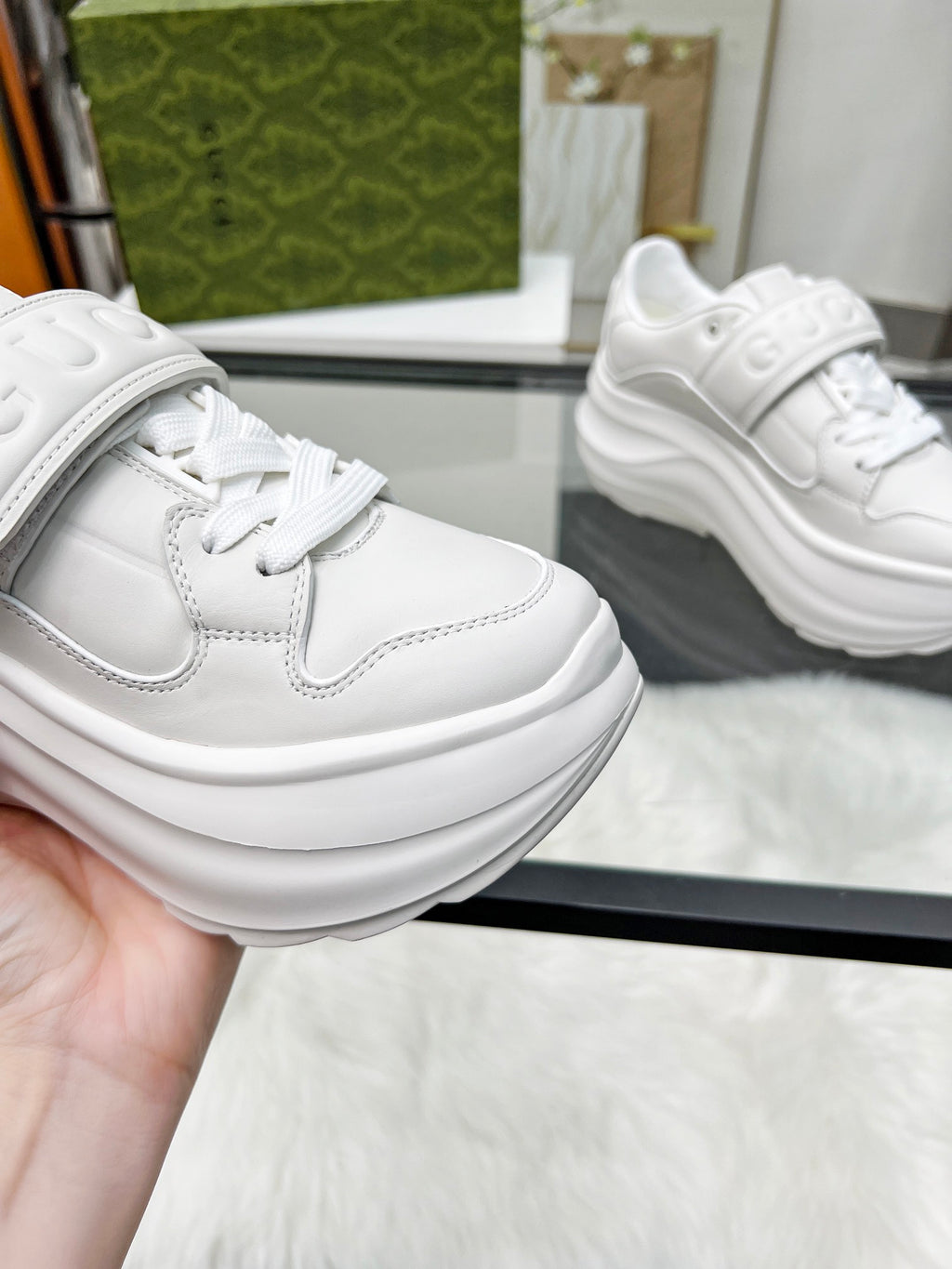 G fashion new thick-soled printed sports shoes 0724083001
