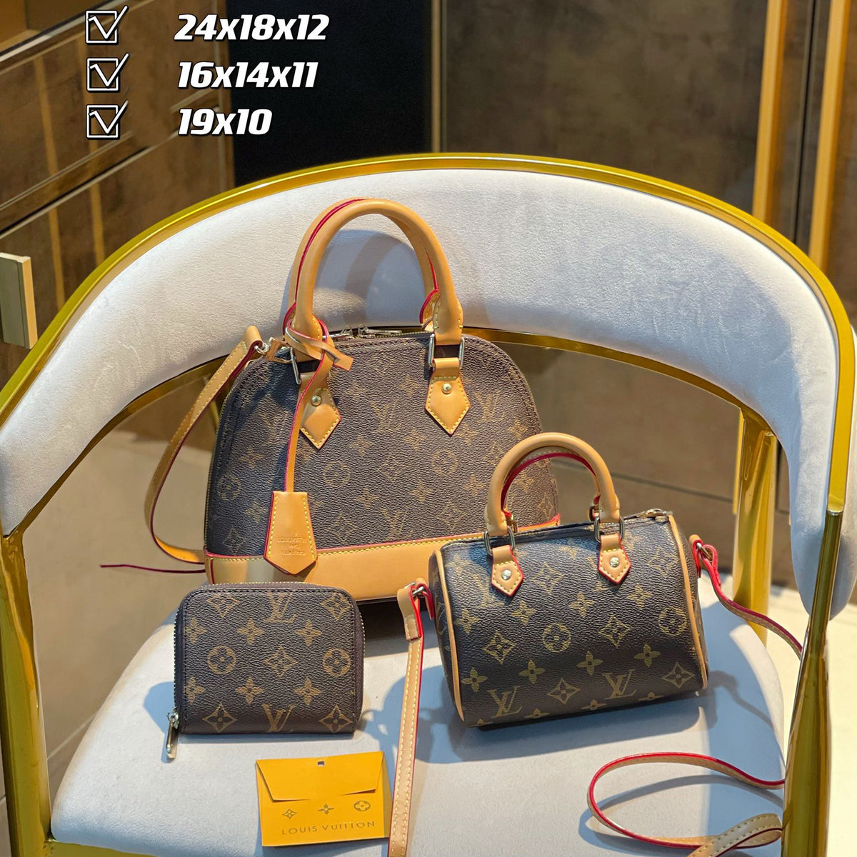 New fashion design style all-match three-piece bag XC7040702