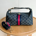 Classic Vintage Floral Denim Bag 1025101506