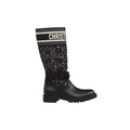 Embroidered  Boots Women's Autumn And Winter Boots High Boots New Knight Letter Short Boots-PD05202340402