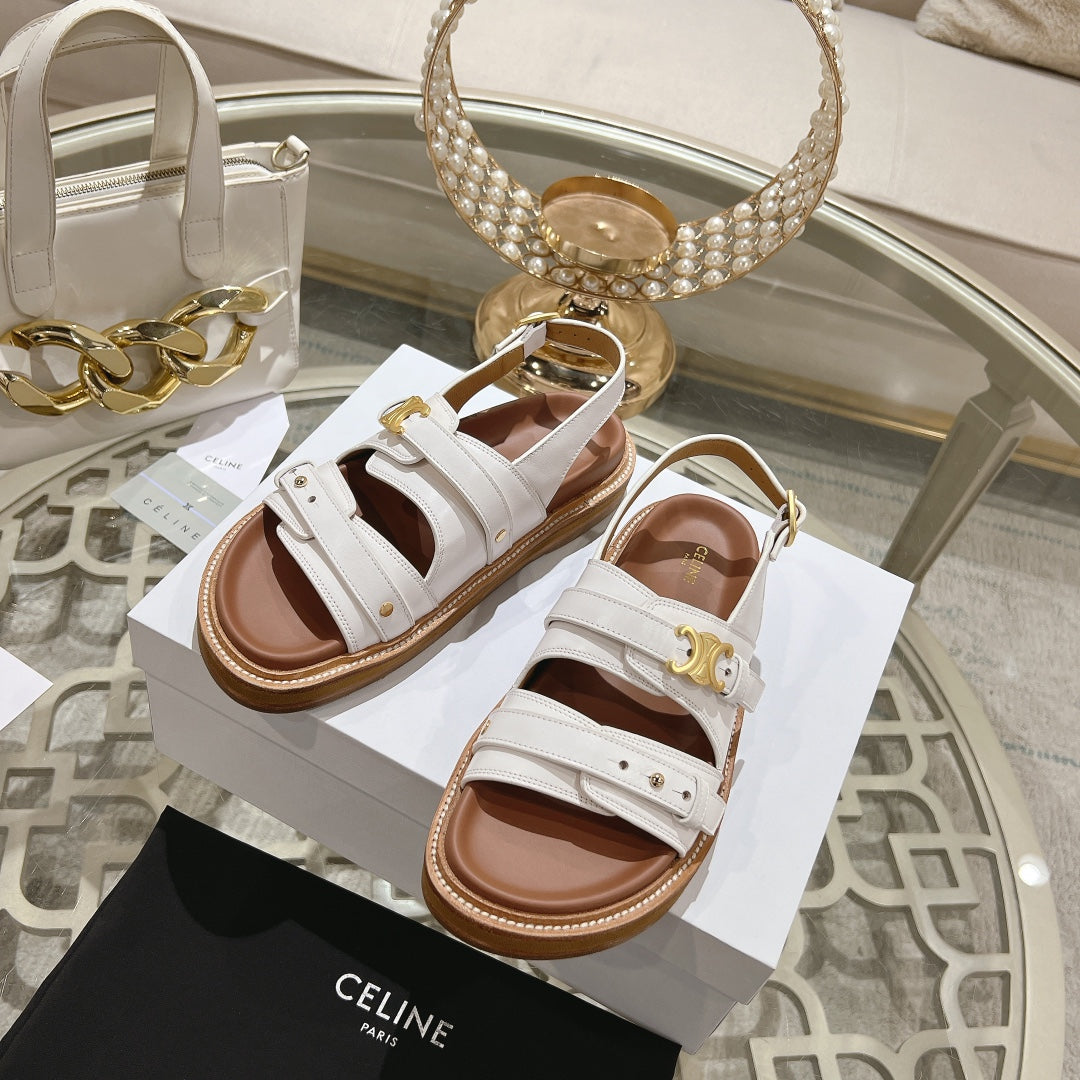 CLN Fashion Leather Roman Sandals 0725041402