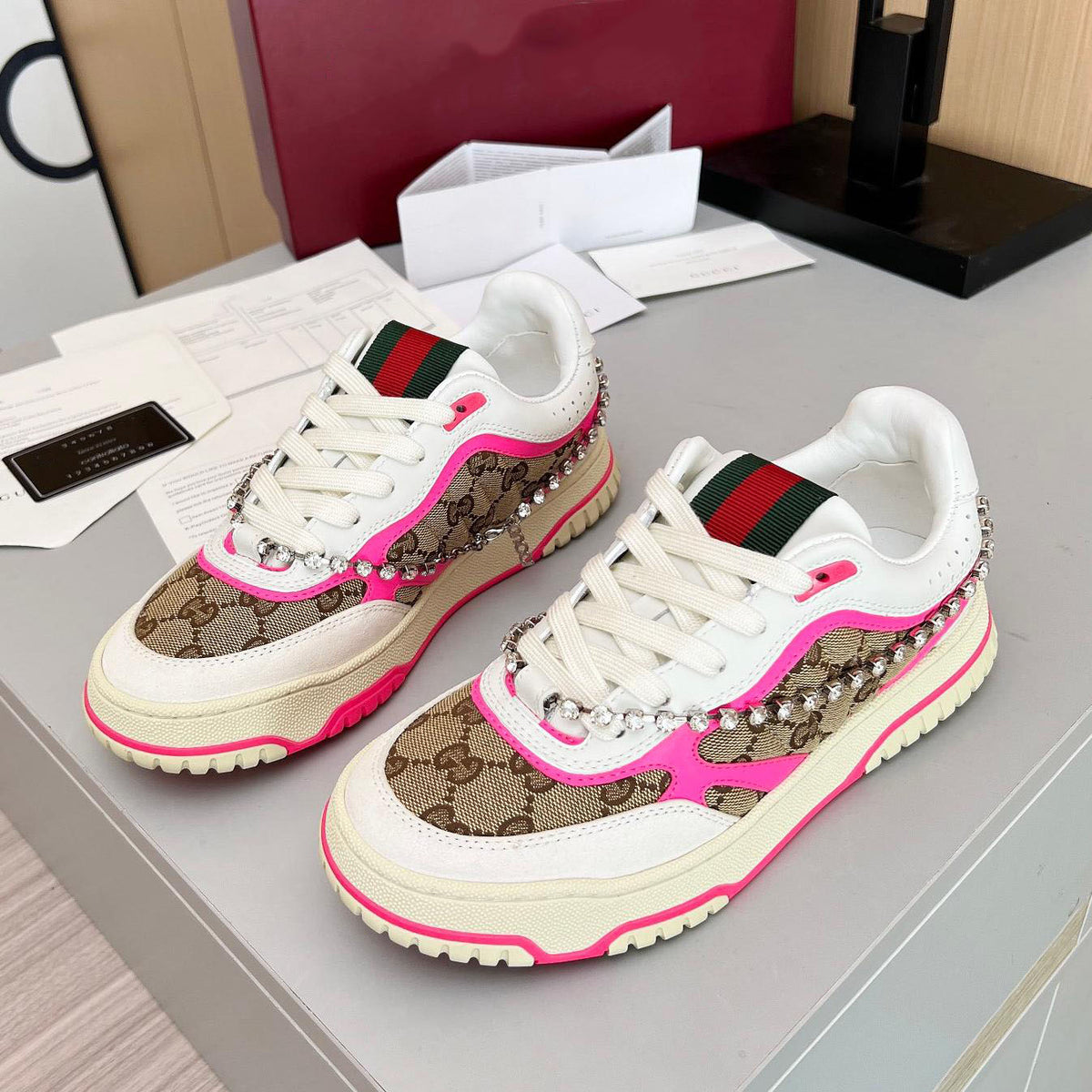Women's fashionable printed sports shoes 0725123002