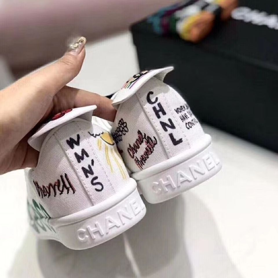 New Graffiti Fashion Canvas Shoes PD10053101