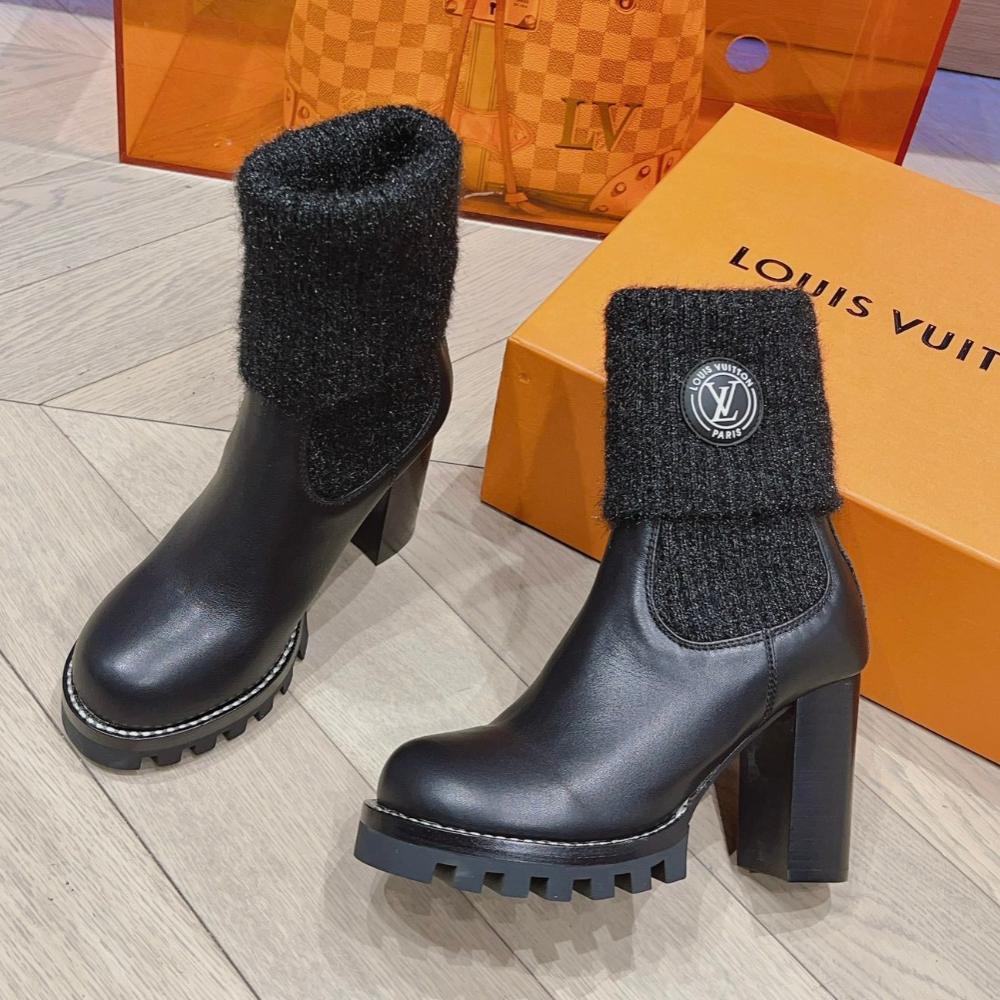 Fashion new autumn and winter woolen high heels boots 1023120116