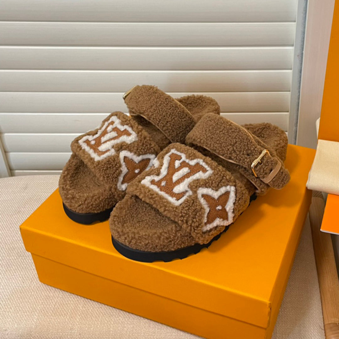 New autumn and winter wool slippers XC1023092118