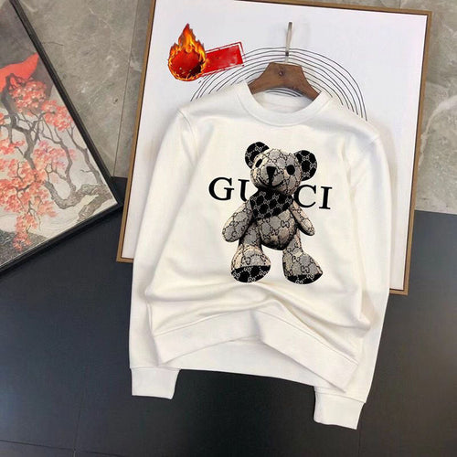 Autumn and winter new letter classic round neck sweater print loose  1207010