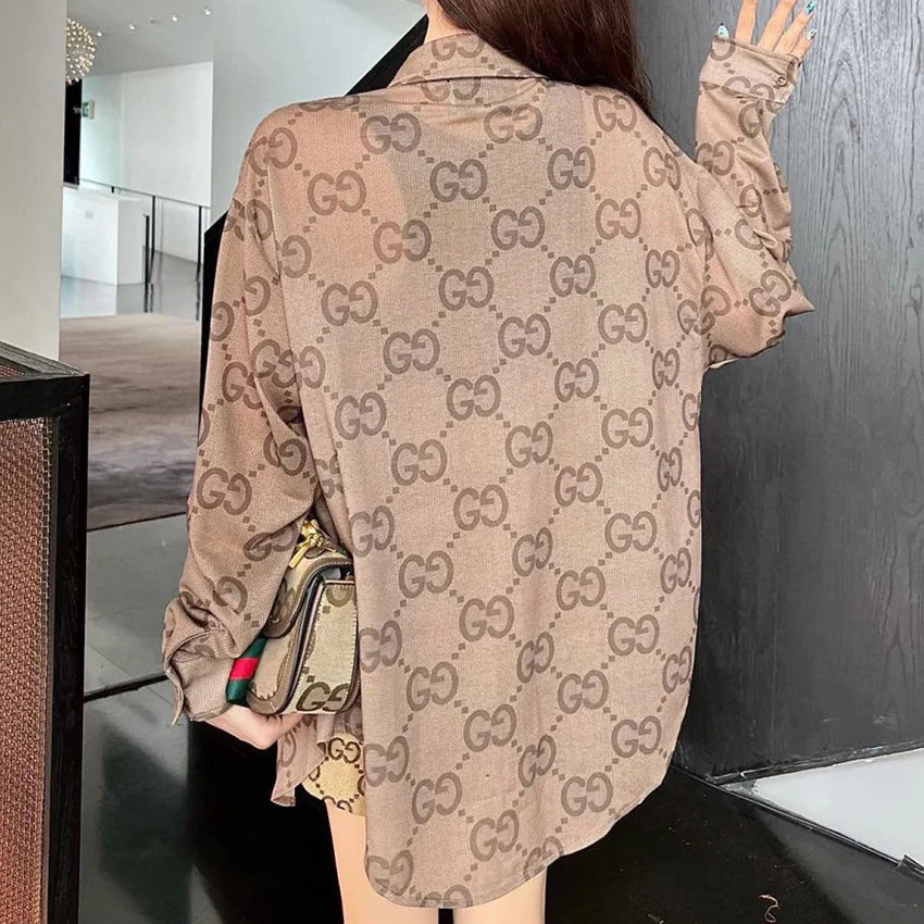 New fashionable printed casual shirt 1024080121