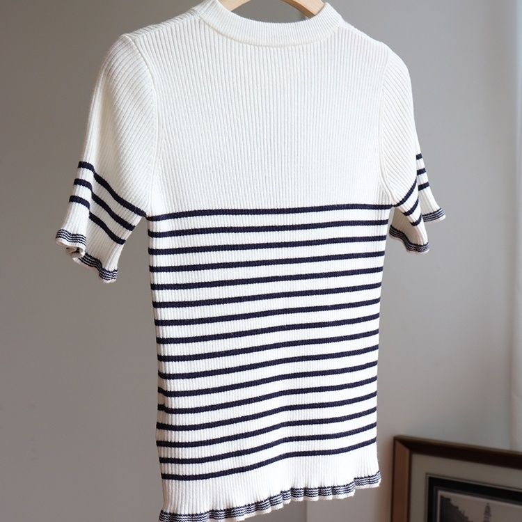 Fashion slim short sleeve knitwear PD10062707