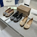 Classic Plaid Flats Single Shoes 1025051504