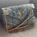 Women's denim chain bag  9000918004