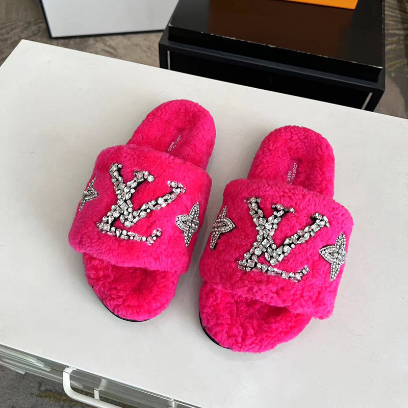 Fashion new wool slippers XC1023101627
