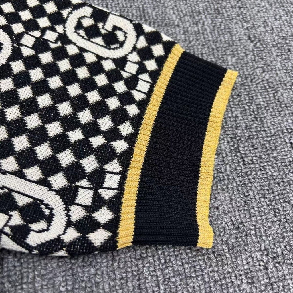 Fashion Knitted Round Neck Short Sleeves PD10062745