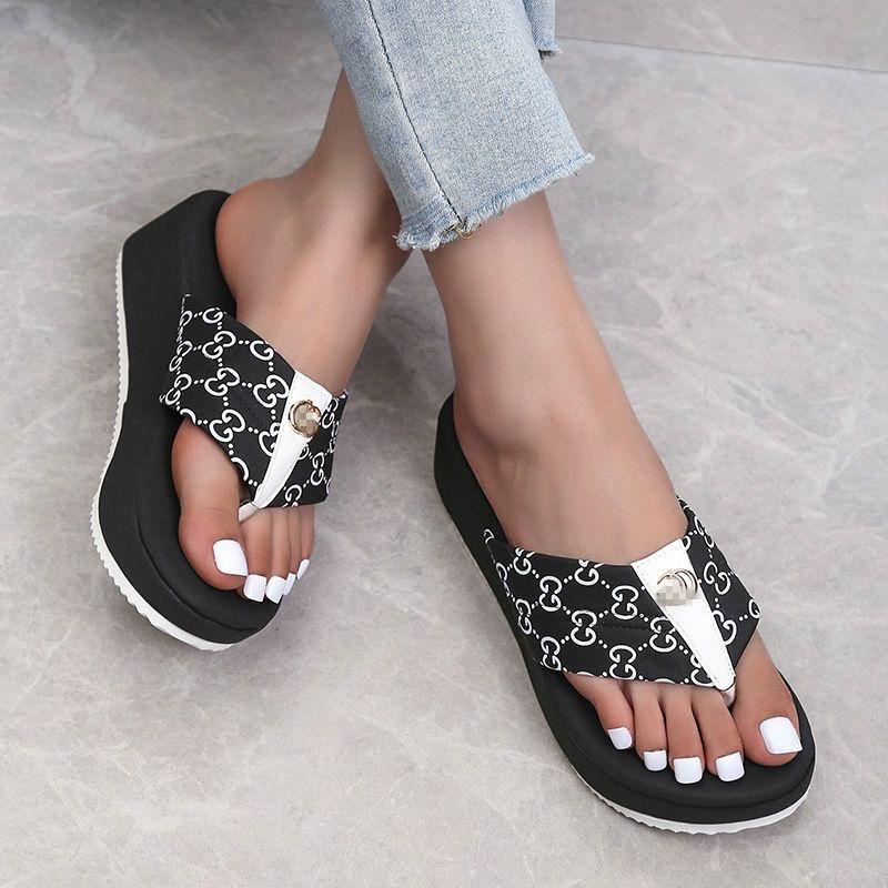 New Thick Bottom Clip Toe Fashion Women's sandals 1024041103