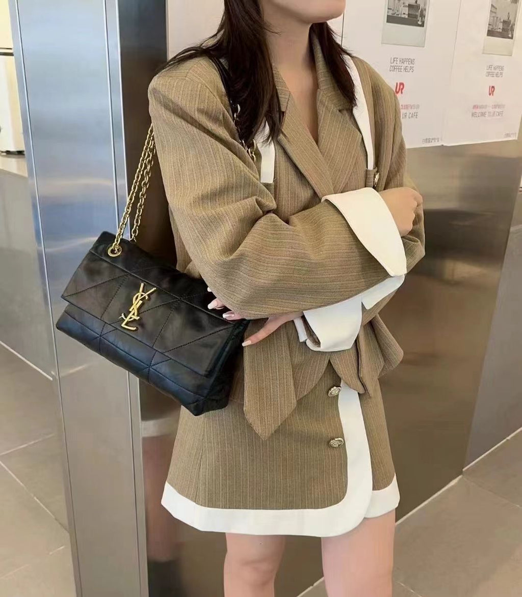 New single shoulder cowhide fashion crossbody bag 9000927007