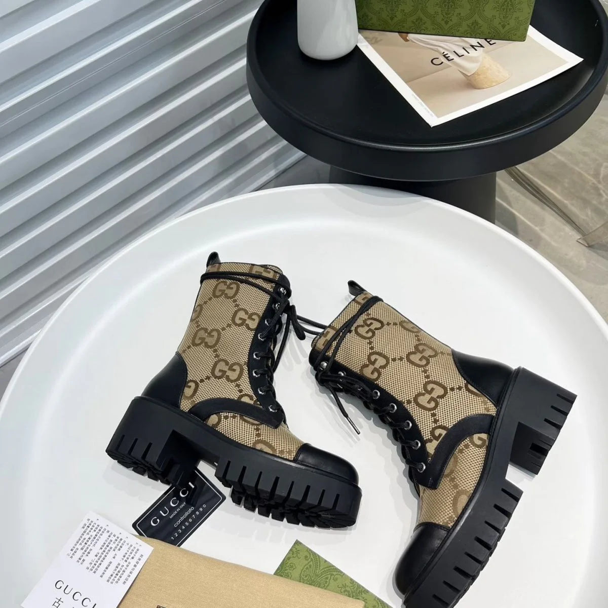 Thick Bottom Boots Women's Fashion Short BootsPD05202311902