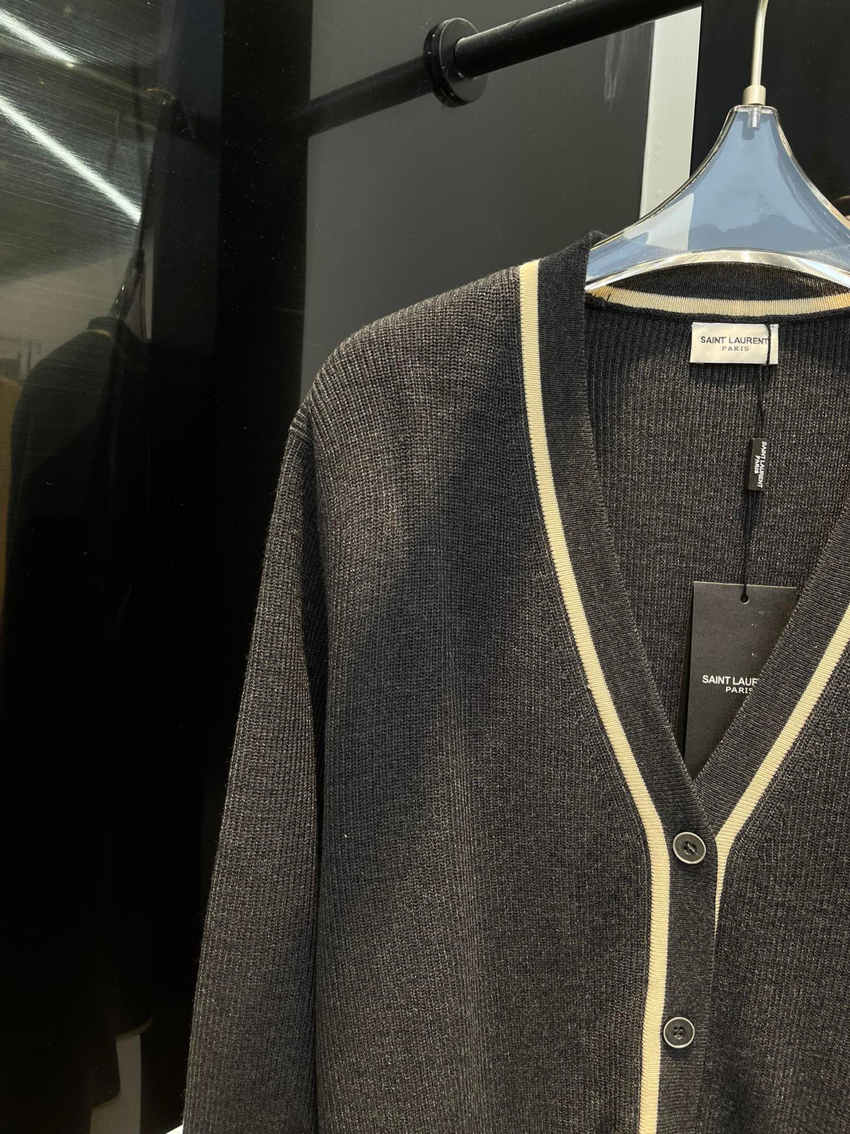 YS Knitted Simple Cardigan Sweater 0724101101