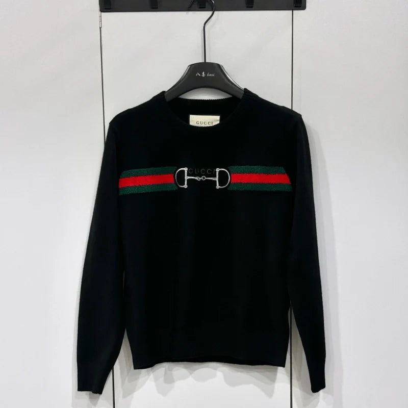 New Fashion Women's Horsebit Knit Sweater DM1326091830
