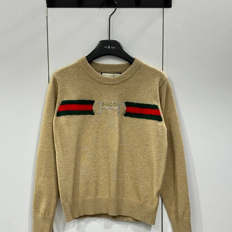 New Fashion Women's Horsebit Knit Sweater DM1326091830