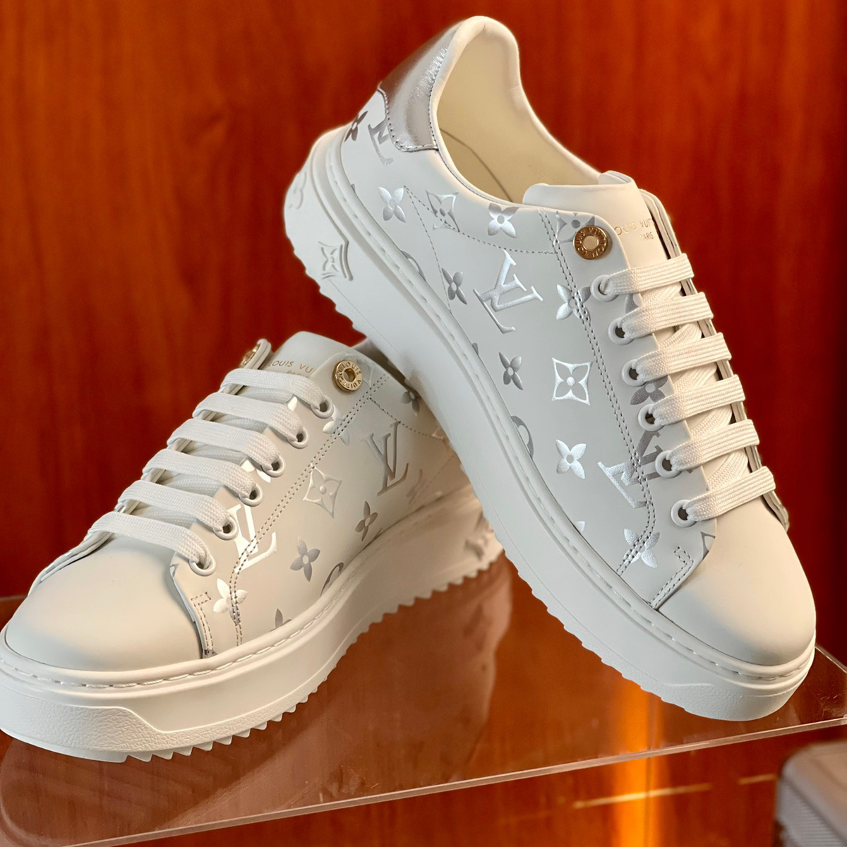 couple style printed white shoes XC0723042102
