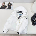 Classic new triangular logo hooded cotton jacket 1024100901