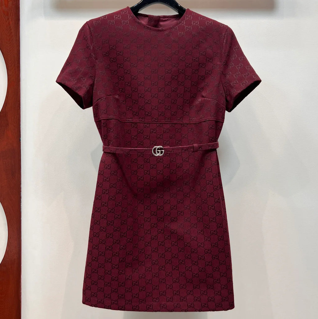 G Classic Floral Print Short-Sleeve Dress 102509208