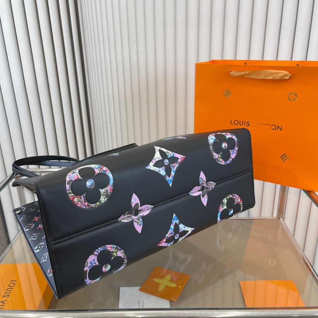 Black Color Printing High-value Fashion Bags WLFBG23021704