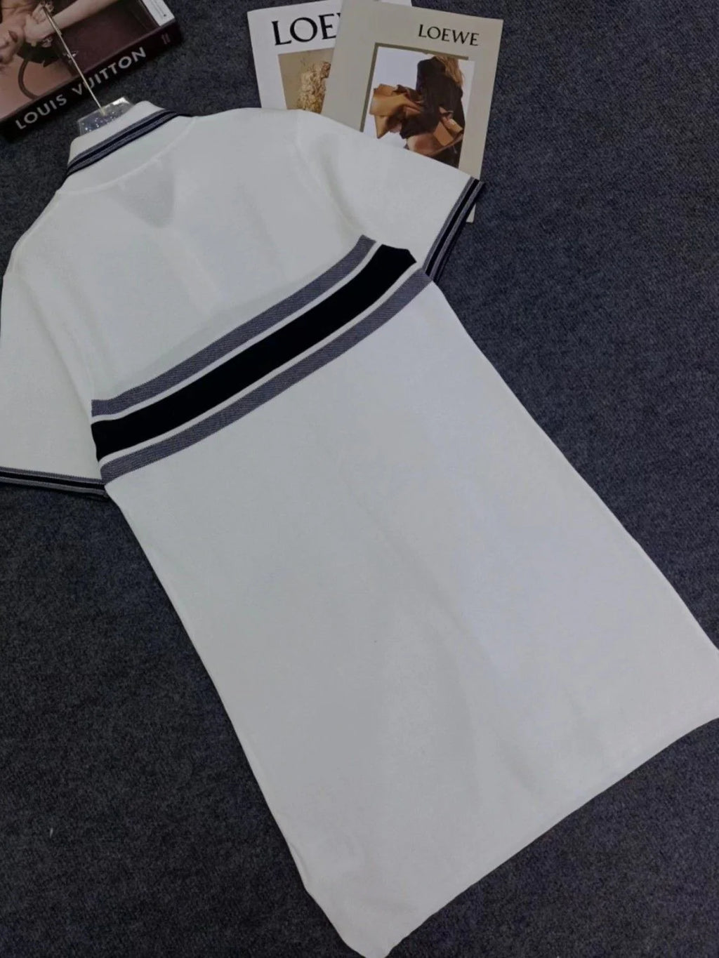 New Classic All-match Polo Dress 1024041705