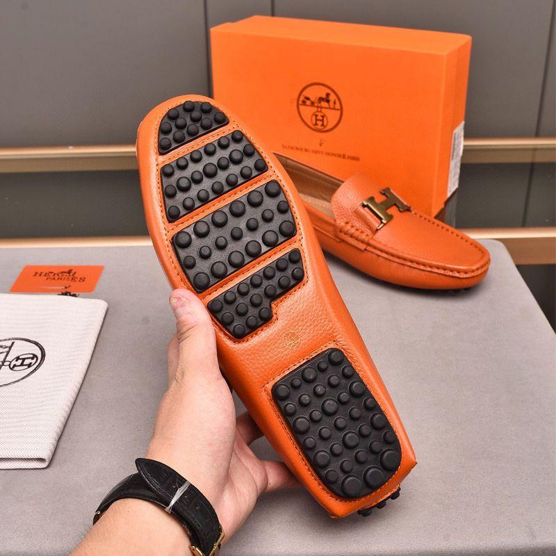 Genuine Leather Casual Comfortable Men's Slip-on ShoesPD05202412401