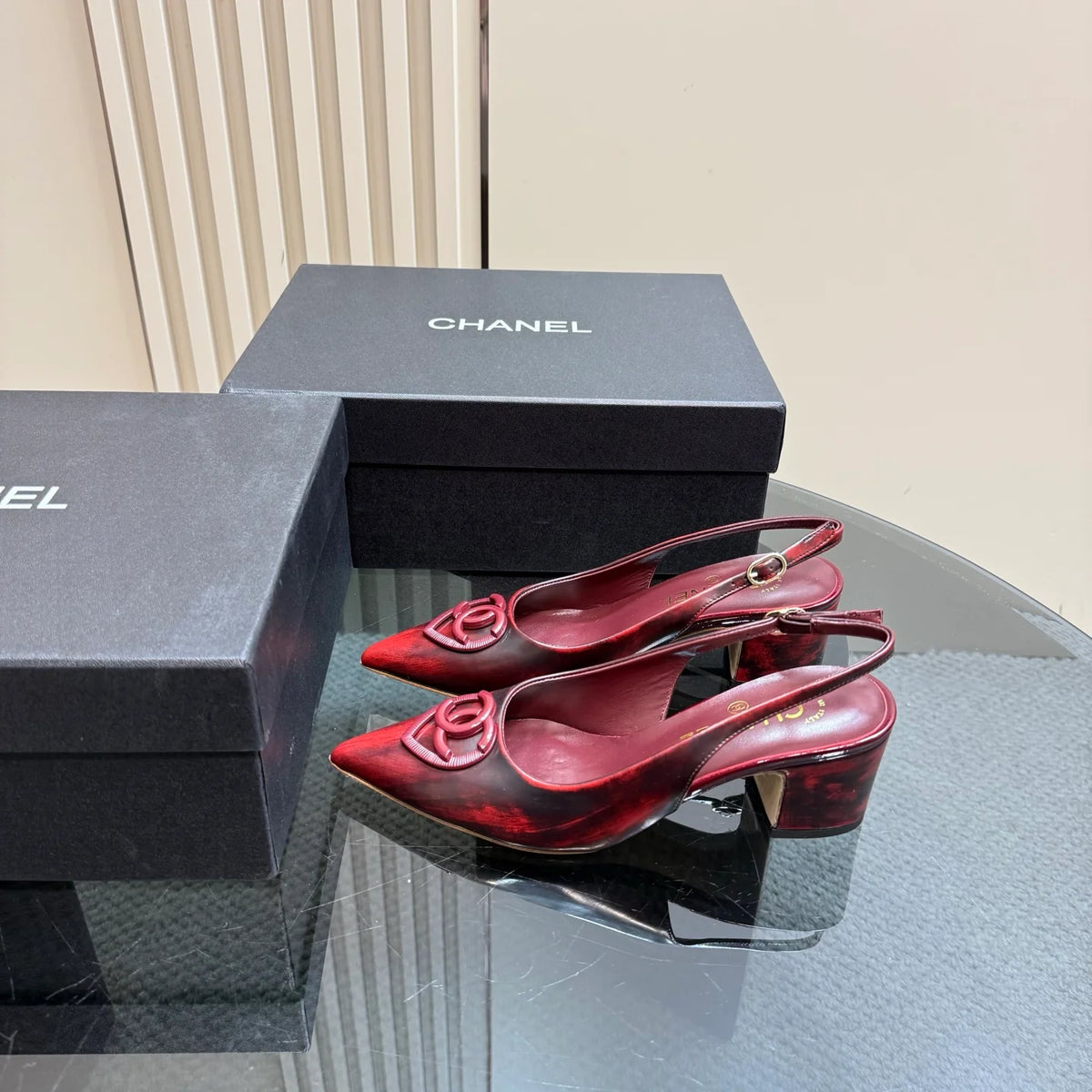 Top High-end Chunky Heel 5.5cm Sandals 1025030411
