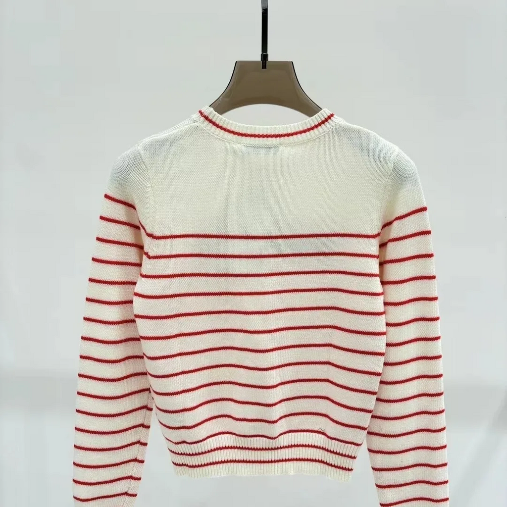 knitted sweater slim fit round neck long sleeve sweater 9000914006